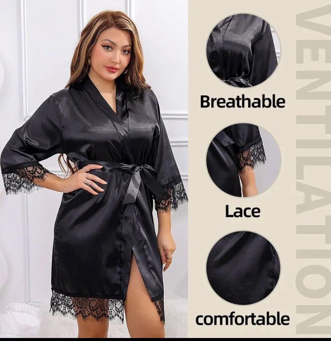 Silky Red Cami Nightdress, Lingerie Sleepwear, UK 10-12 HGS