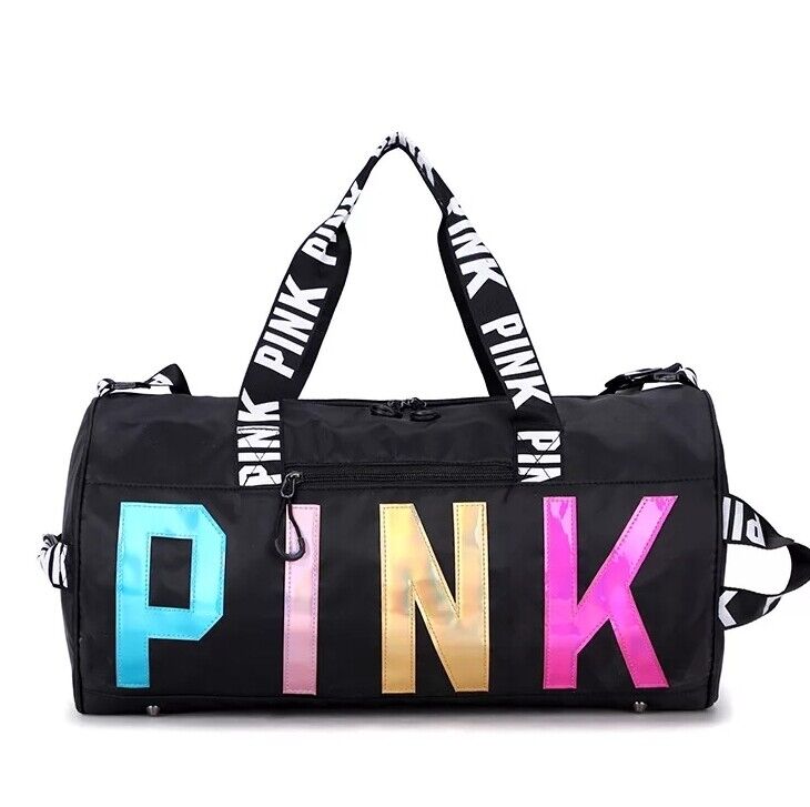 New Canvas Duffle Bag For Travel Yoga Holiday Gym Top Women Gift UK