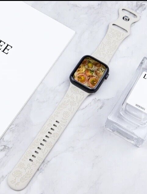 Apple Watch Replacement Band Strap Series 9 8 7 6 5 4 3 SE 38 40 41 Engraved