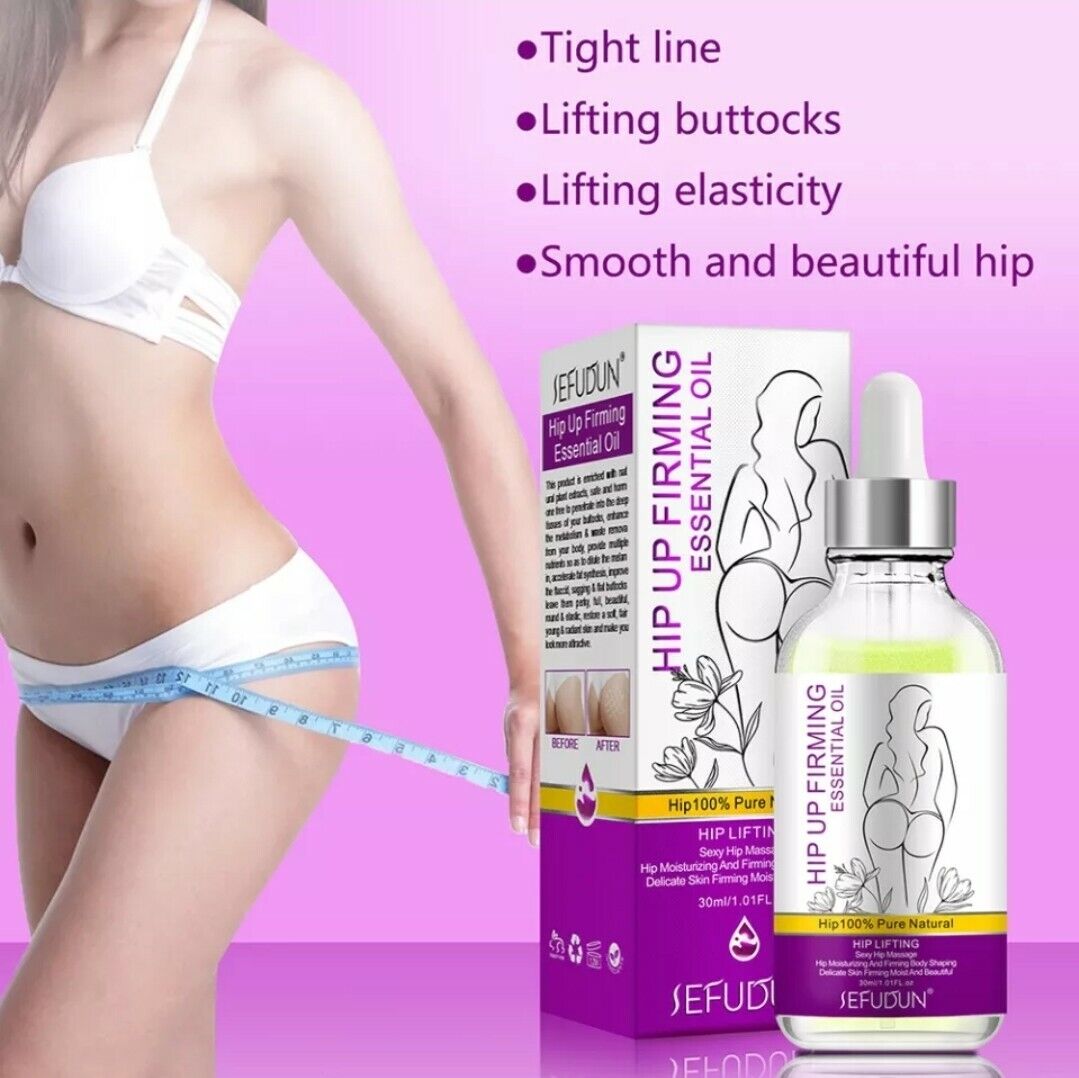 BBL Effect Booty Growth Oil Buttock Enhancement Massage Oil Anti Cellulite