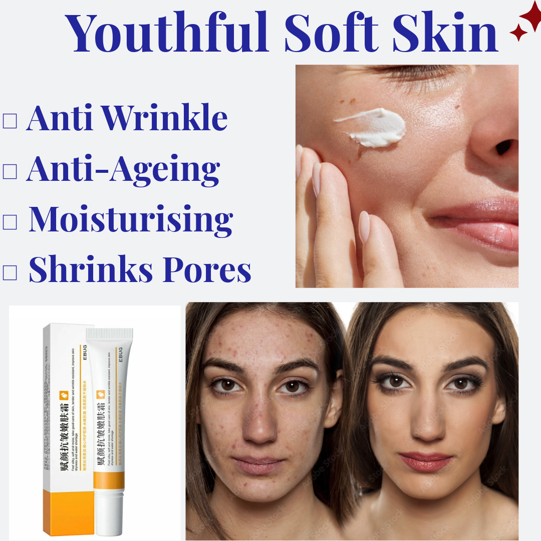 WITH VITAMIN-C BEST ANTI WRINKLE CREAM STOPS DARK CIRCLES REMOVE EYE BAGS