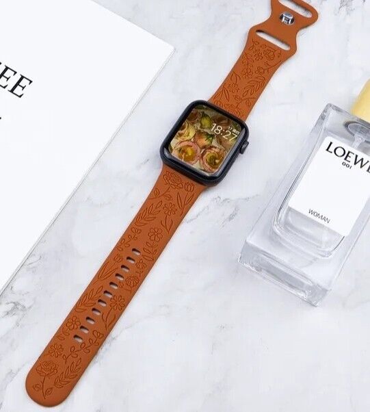 Apple Watch Replacement Band Strap Series 9 8 7 6 5 4 3 SE 38 40 41 Engraved