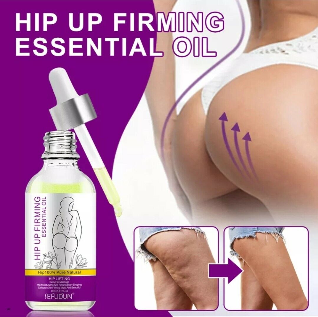 BBL Effect Booty Growth Oil Buttock Enhancement Massage Oil Anti Cellulite