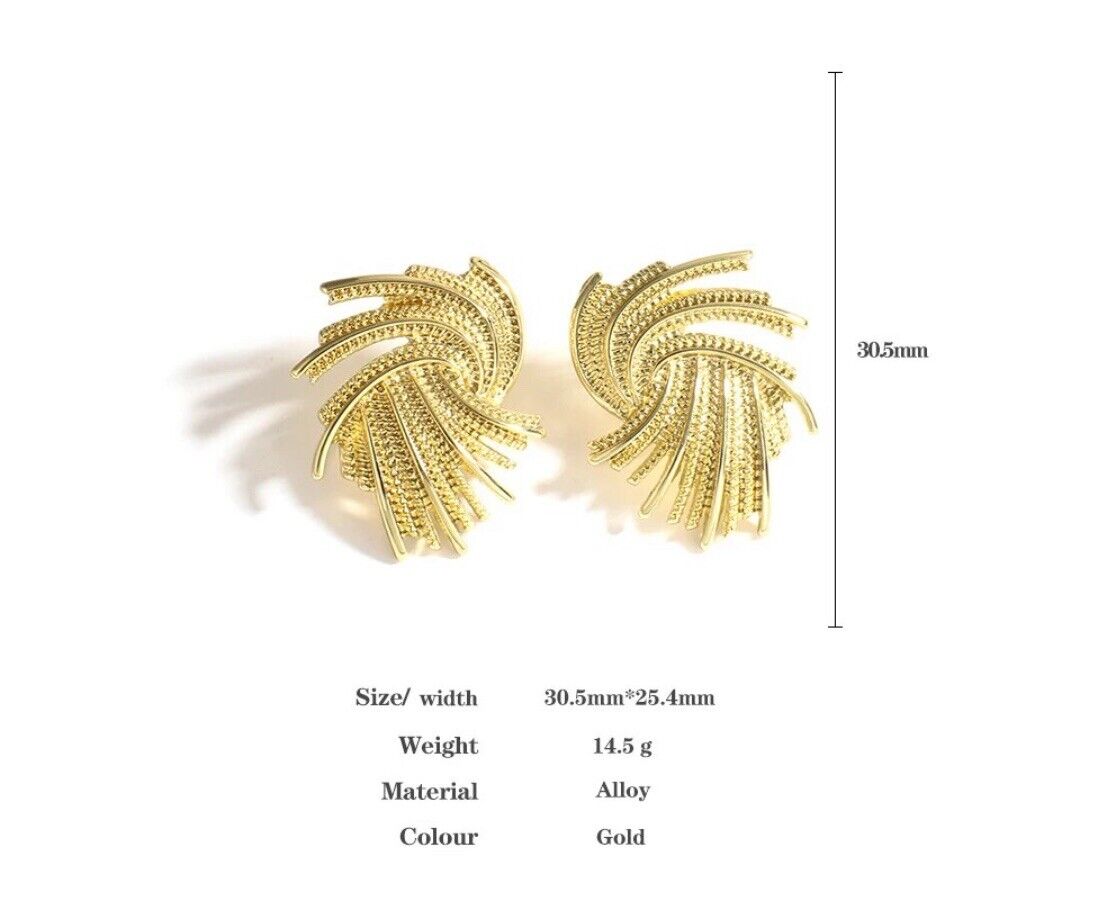 Silver Vintage Inspired Irregular Woven Design Earrings - Unique Retro Style
