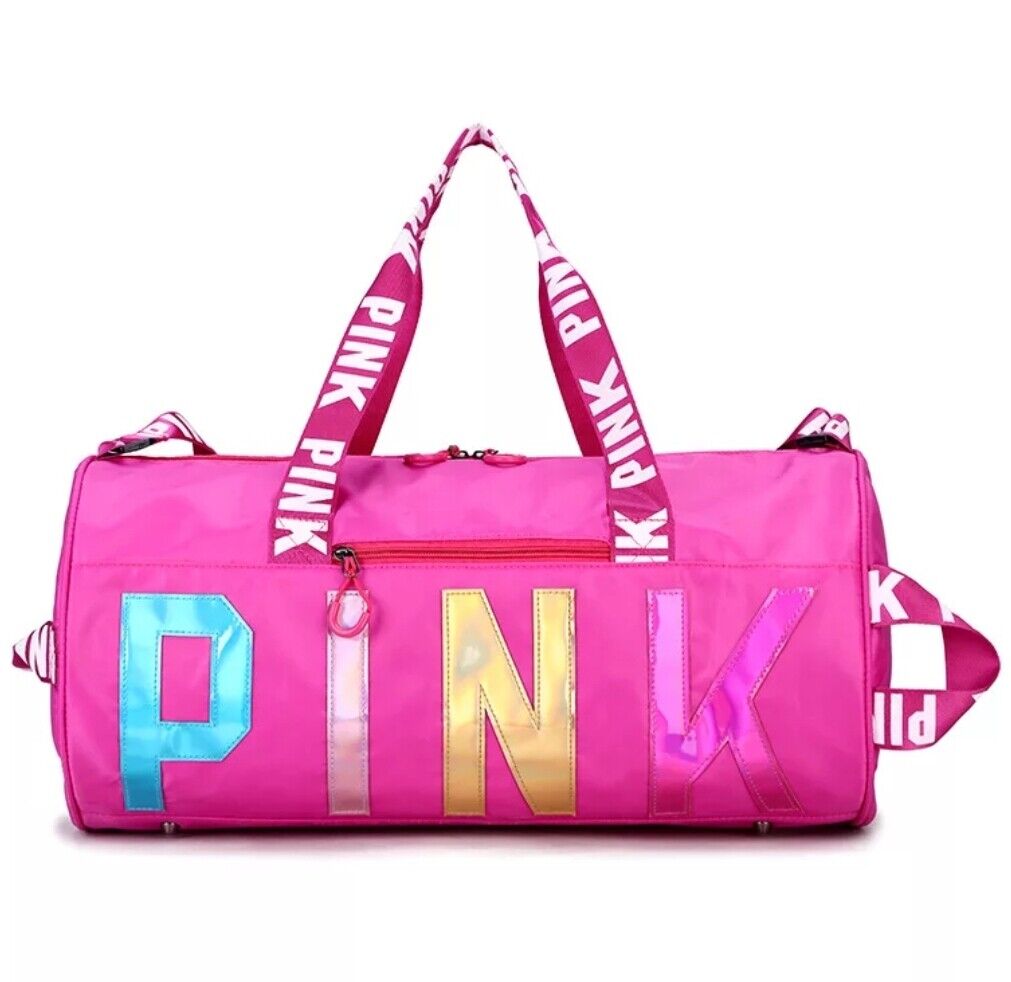New Canvas Duffle Bag For Travel Yoga Holiday Gym Top Women Gift UK