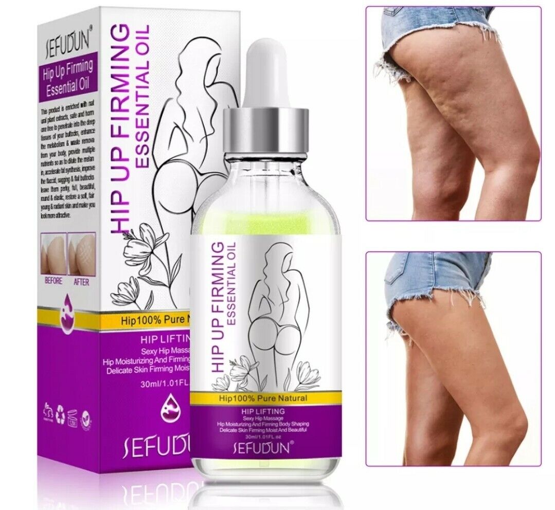 BBL Effect Booty Growth Oil Buttock Enhancement Massage Oil Anti Cellulite