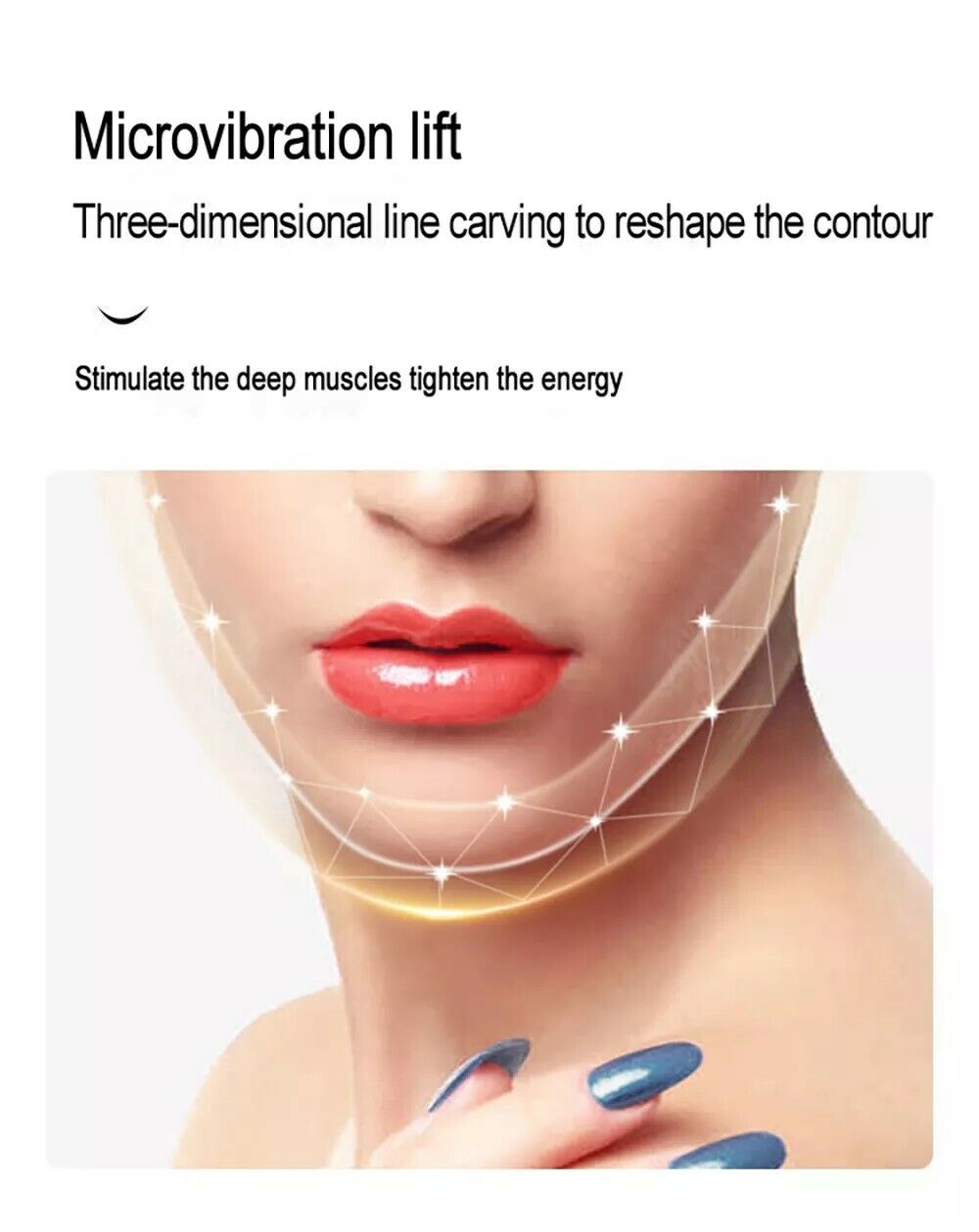 Face Tightening Lifting Double Chin Slimmer Machine Reduce EMS Face Shaper