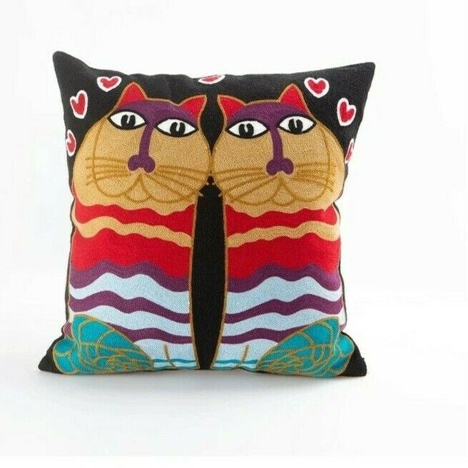 Cushion Cover Abstract Nordic Picasso Style Cover Embroidered Decor
