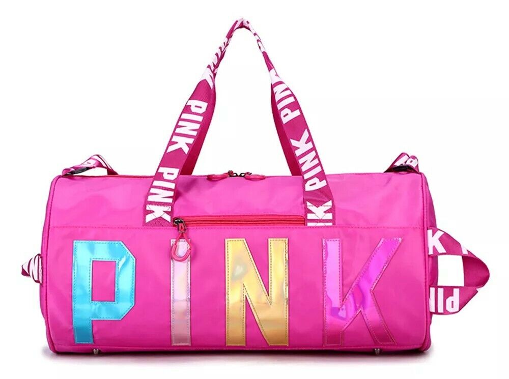 New Canvas Duffle Bag For Travel Yoga Holiday Gym Top Women Gift UK