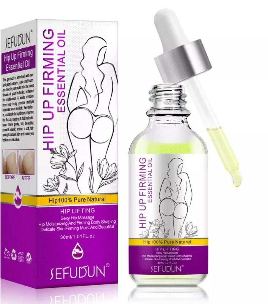 BBL Effect Booty Growth Oil Buttock Enhancement Massage Oil Anti Cellulite