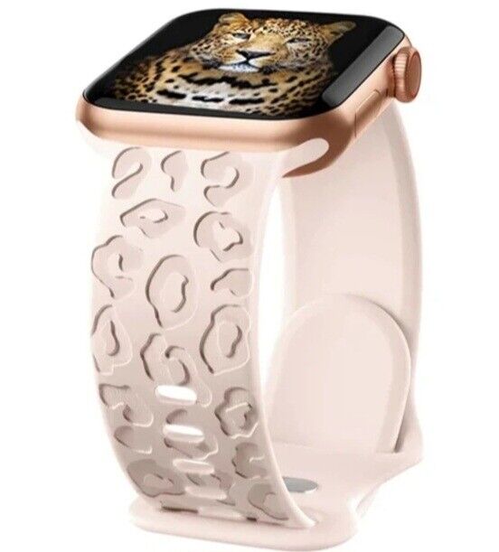 FOR APPLE WATCH STRAP ENGRAVED SILICONE BAND iWATCH SERIES 6 SE 5 4 3 38 40 41mm