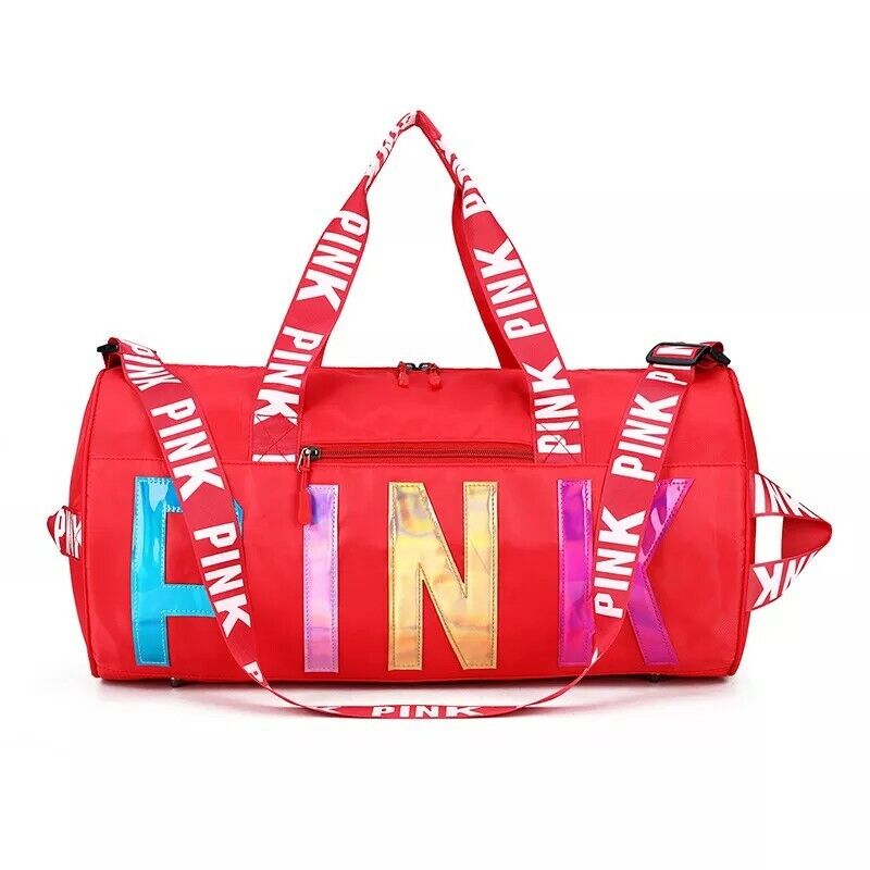 New Canvas Duffle Bag For Travel Yoga Holiday Gym Top Women Gift UK