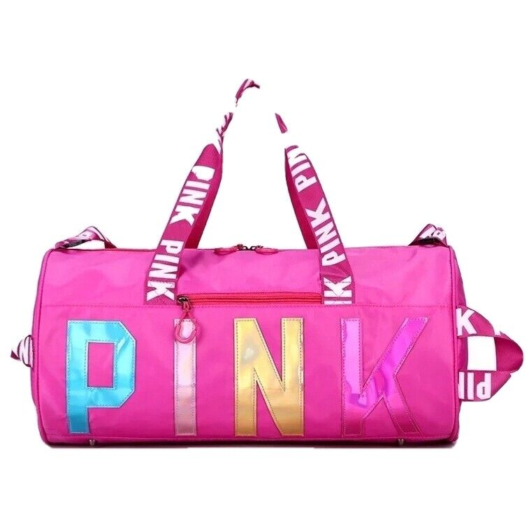 New Canvas Duffle Bag For Travel Yoga Holiday Gym Top Women Gift UK