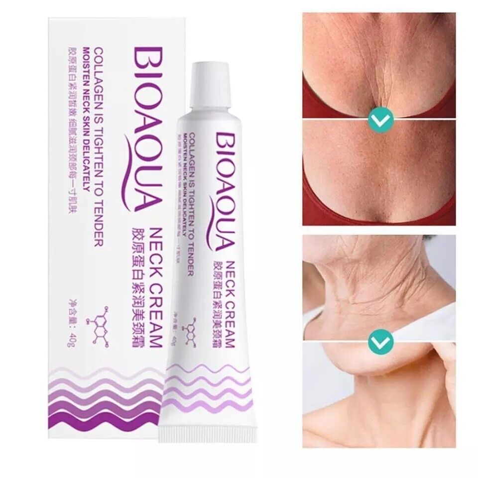 NECK FIRMING TIGHTENING CREAMBIOAQUA Anti Ageing WRINKLE COLLAGEN 40 ml