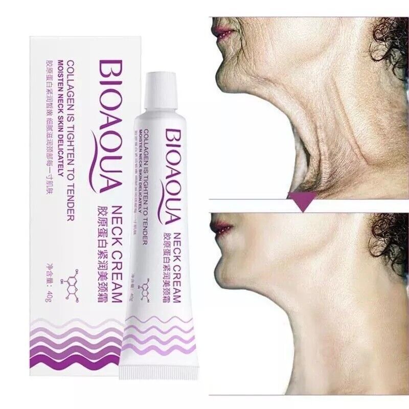 NECK FIRMING TIGHTENING CREAMBIOAQUA Anti Ageing WRINKLE COLLAGEN 40 ml
