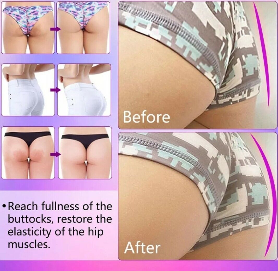 BBL Effect Booty Growth Oil Buttock Enhancement Massage Oil Anti Cellulite