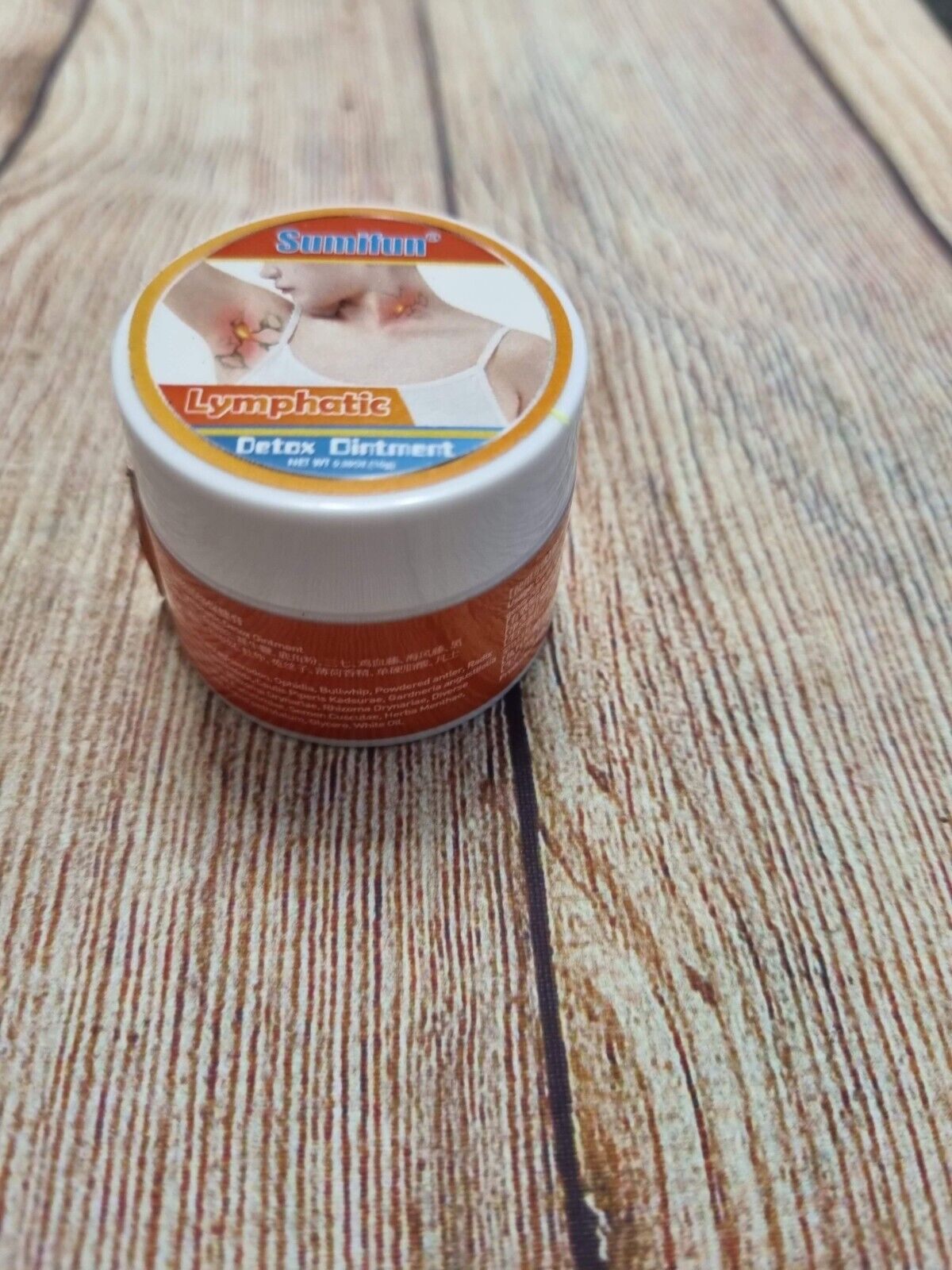 2x Lymph Nodes Herbal Detox Cream Lymphatic Drainage Ointment Neck Anti Swelling