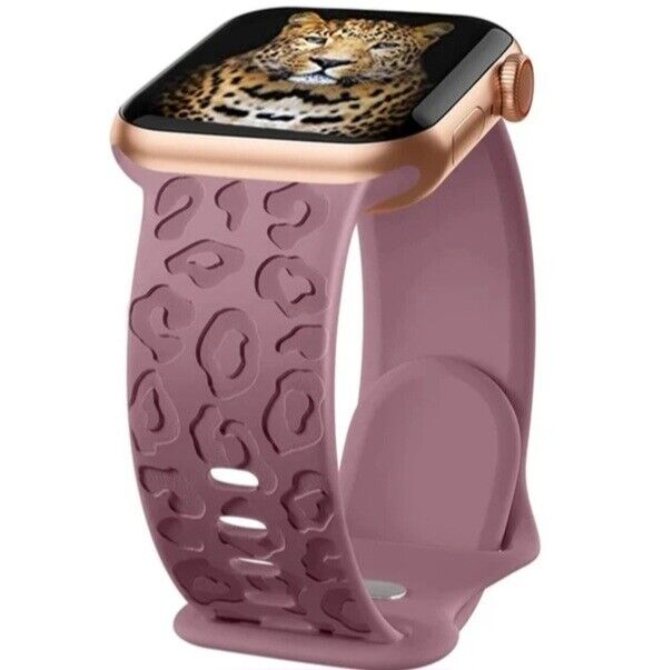 FOR APPLE WATCH STRAP ENGRAVED SILICONE BAND iWATCH SERIES 6 SE 5 4 3 38 40 41mm