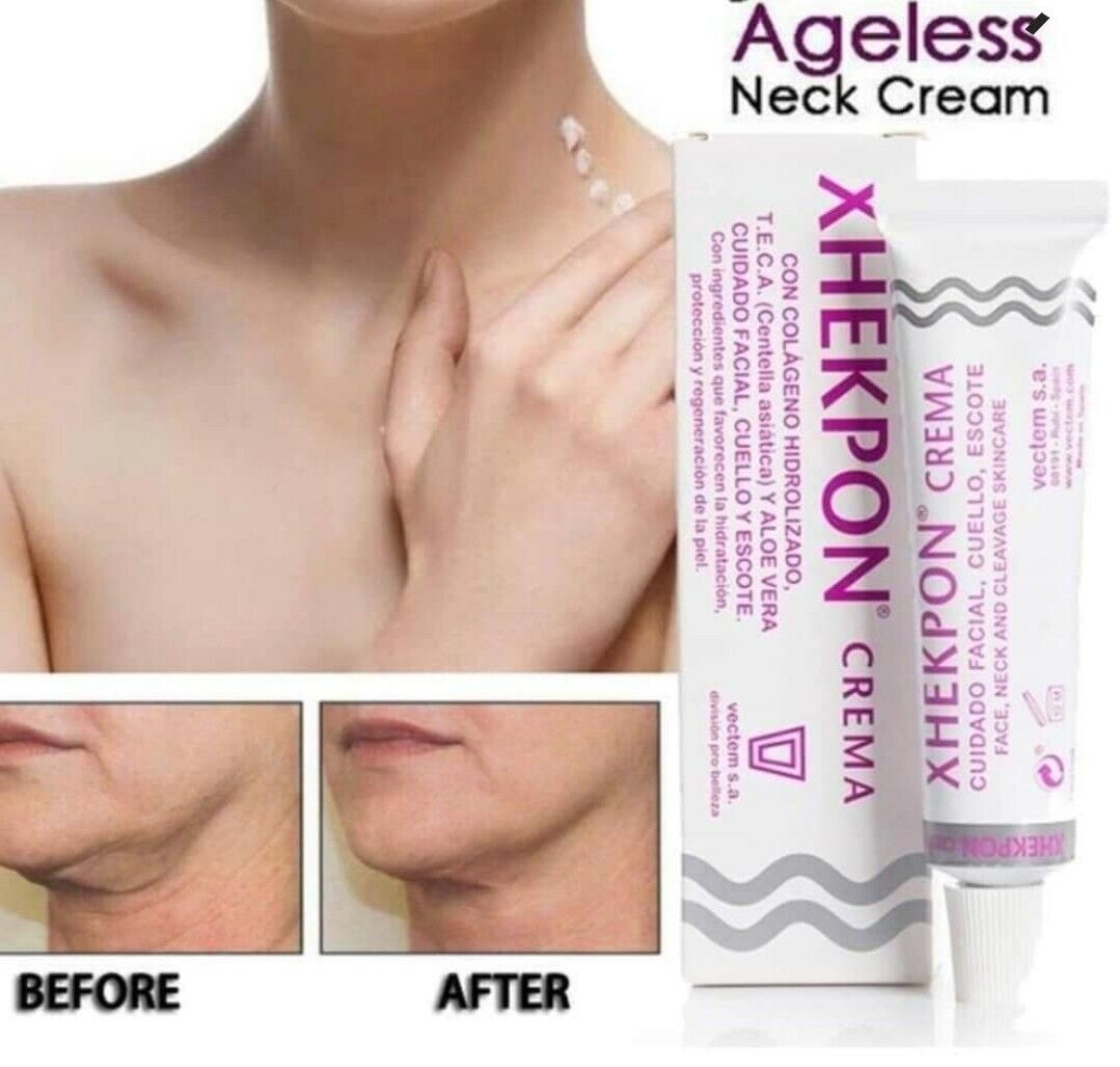 XHEKPON Cream Anti Ageing Wrinkle CREAM FACIAL NECK COLLAGEN 40ml - ***No Box***