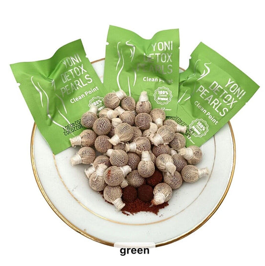 Yoni Detox Pearls - Serene Green | 3 Pack | 14 TCM Herbs