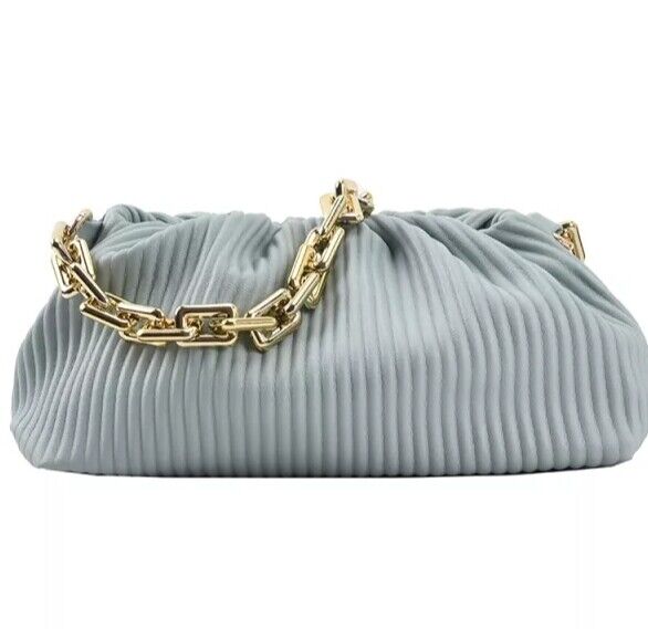 Luxury Quilted Chain Woven Handbag Cloud Dumpling Cross Body Trendy Bag