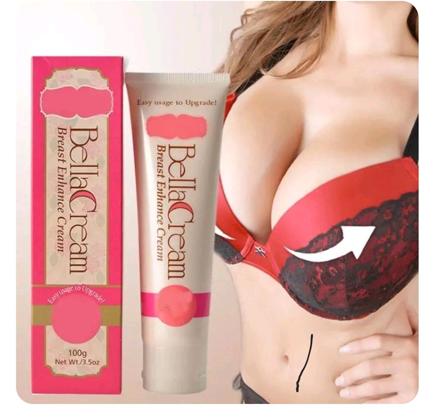 Bust Boost Boobs Breast Firmer Enlargement Firming Lifting Cream