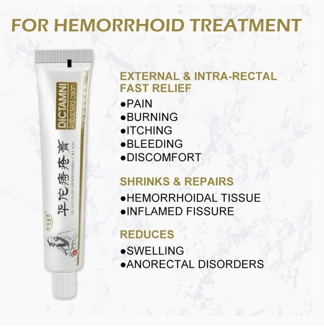 Hemorrhoid Cream Haemorrhoid Piles Anal Fissure Pain Soothing Relief Ointment