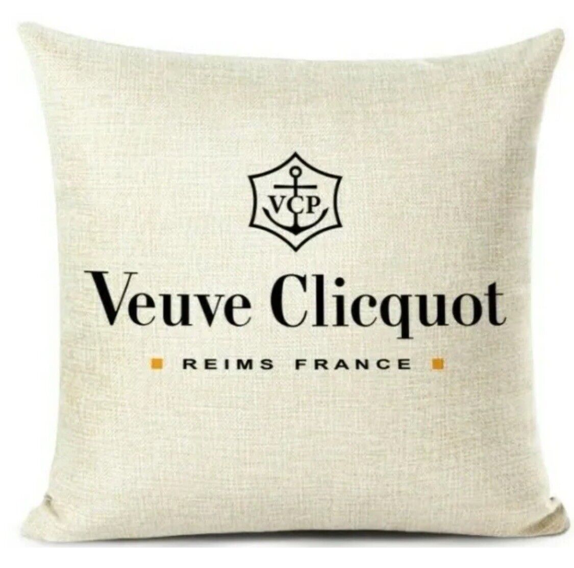 Beautiful Nordic Veuve Champagne Cushion Moet Cover Pillow Case Mininalist Decor