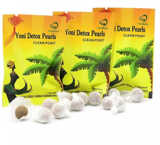 YONI PEARLS *UK STOCK*Vagina/Womb Detox Cleanse 3/6/9/12/15/30 Pearls