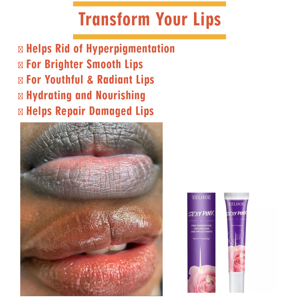 Pink Lip Lightening Bleaching Cream Effective Treatment Remove Dark Smoker Balm