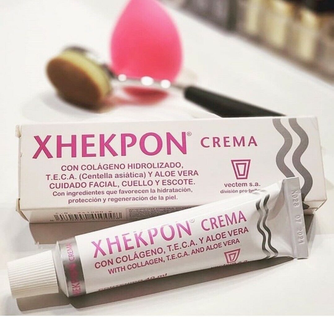 XHEKPON Cream Anti Ageing Wrinkle CREAM FACIAL NECK COLLAGEN 40ml - ***No Box***