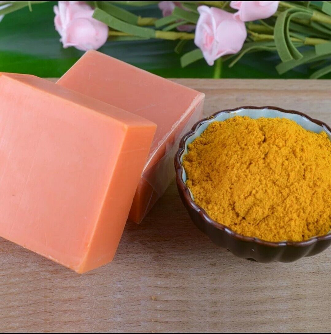 Tumeric Soap,Dark Spots ,Skin Glow, Brighter Skin, Scars, All Skin types Natural