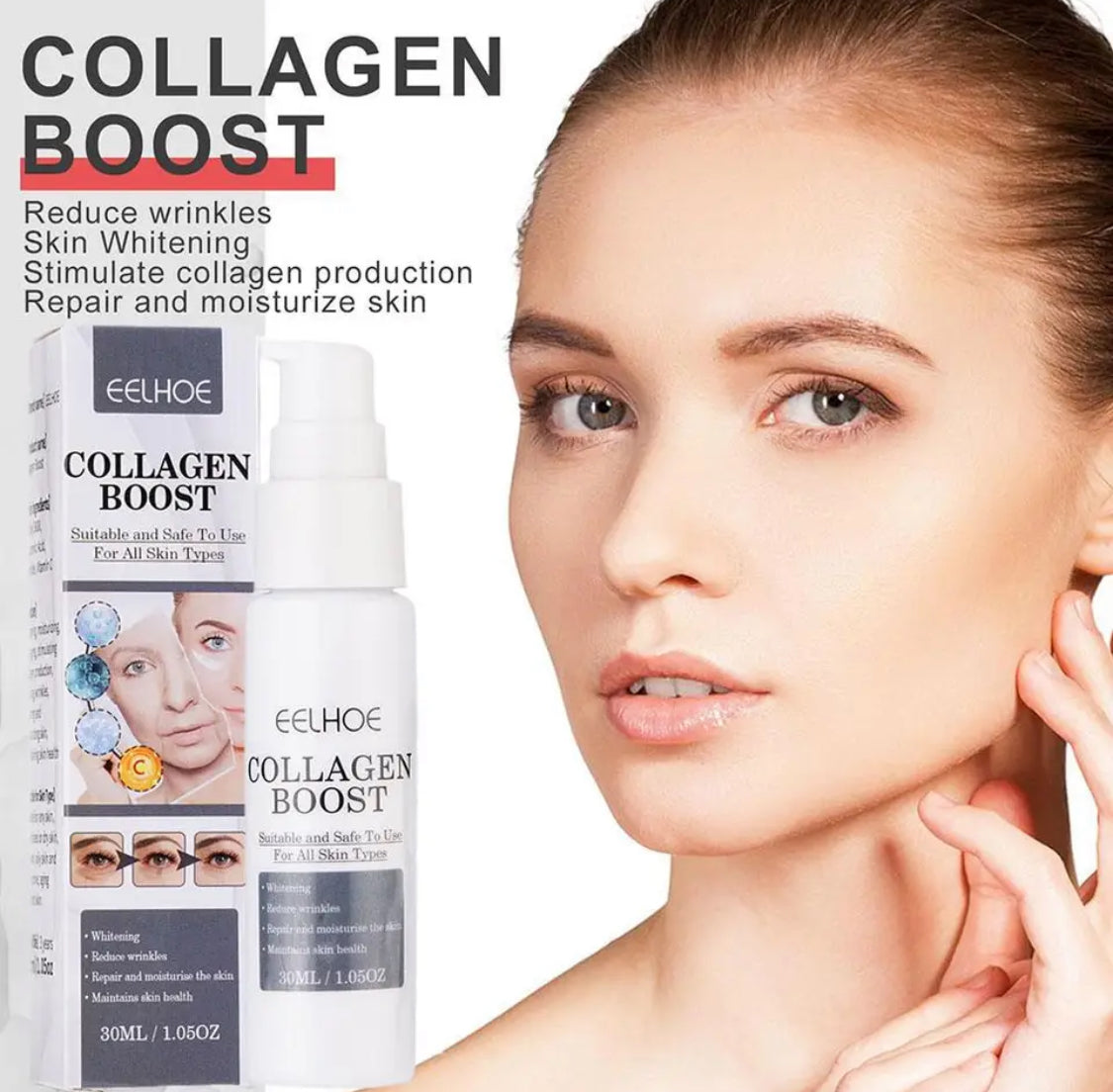 Collagen Boost Anti-Aging Serum Dark Spot Corrector 30ml Spot Face Cream Pale Spot Dark Wrinkle Removal Removing